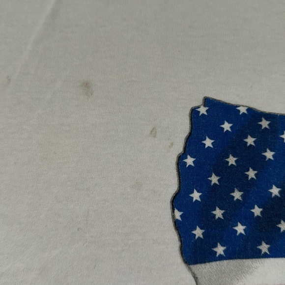 USA "TO PROTECT AND SERVE" 2009 White Logo T Shirt in Large - Picture 4 of 4